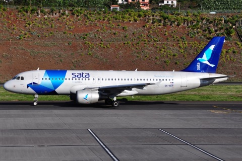 CS-TKP - A320-214 - SATA International - FNC - 28-09-2014