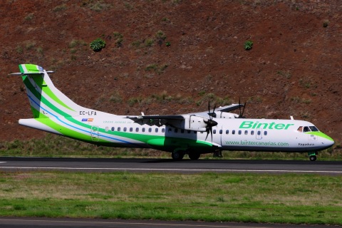 EC-LFA - ATR 72-500 (72-212A) - Binter Canarias - FNC - 28-09-2014
