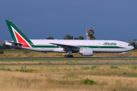 EI-DBM - 777-243(ER) - Alitalia - FCO - 18-06-2014