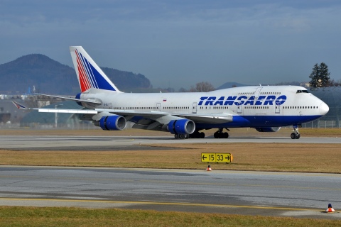 EI-XLI - 747-446 - Transaero Airlines - SZG - 11-01-2014