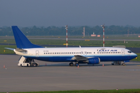 EY-538 - 737-4Y0 - East Air - DUS - 21-08-2014