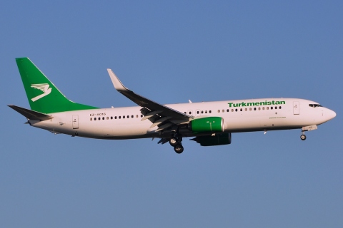 EZ-A016 - 737-82K(W) - Turkmenistan Airlines - IST - 31-03-2014