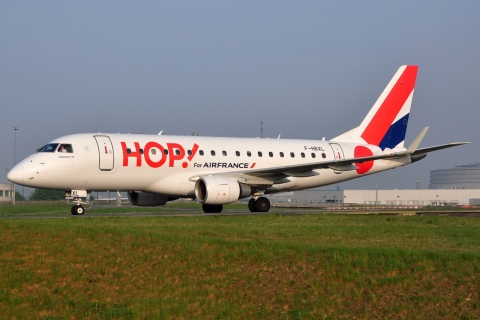 F-HBXL - ERJ-170LR (ERJ-170-100 LR)  - HOP! - CDG - 12-04-2014