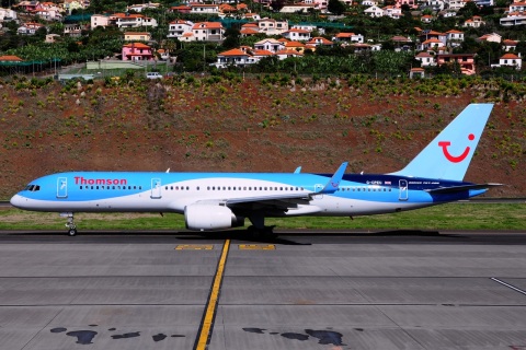G-CPEU - 757-236(WL) - Thomson Airways - FNC - 29-09-2014