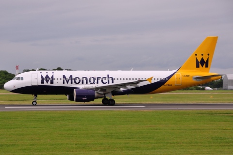 G-ZBAH - A320-214 - Monarch Airlines - MAN - 17-07-2014