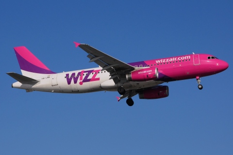HA-LWN - A320-232 - Wizz Air - OTP - 14-02-2014