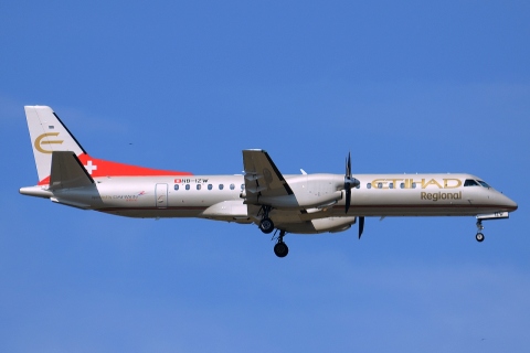 HB-IZW - Saab 2000 - Etihad Regional - FCO - 19-06-2014