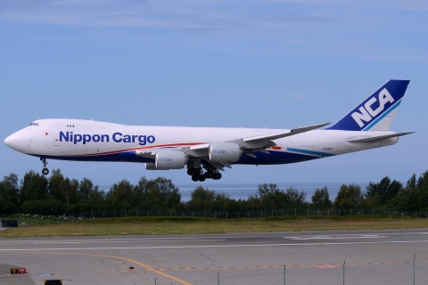 JA14KZ - 747-8KZF - Nippon Cargo Airlines - ANC - 02-07-2014