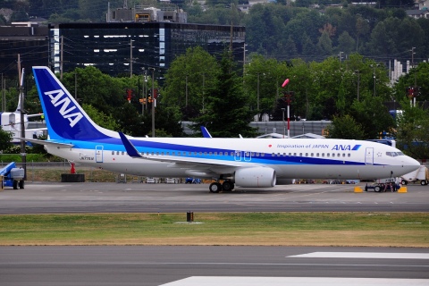 JA77AN - 737-881(WL) - ANA All Nippon Airways - RNT - 27-06-2014