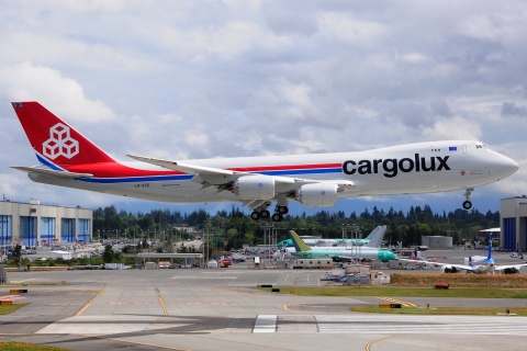LX-VCK - 747-8R7F - Cargolux Airlines International - PAE - 27-06-2014