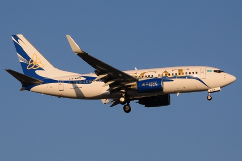 LY-AZV - 737-7GL(WL) - SCAT Airlines - AYT - 23-08-2014