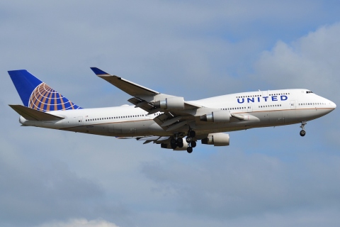 N171UA - 747-422 - United Airlines - FRA - 03-05-2014