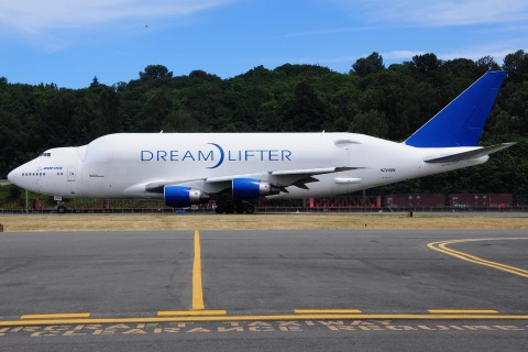 N249BA - 747-409(LCF) - Boeing Dream Lifter - BFI - 24-06-2014