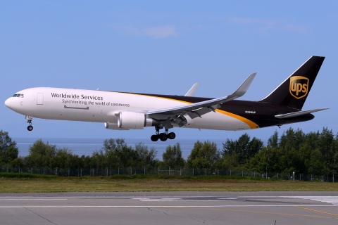N358UP - 767-34AF(ER)(WL) - United Parcel Service (UPS) - ANC - 02-07-2014