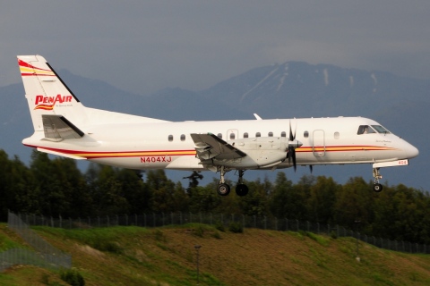 N404XJ - Saab 340B - Penair _ Peninsula Airways - ANC - 30-06-2014