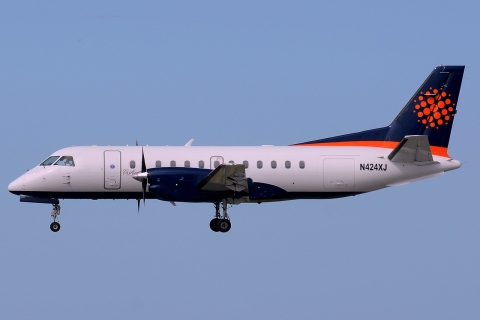 N424XJ - Saab 340B - Penair _ Peninsula Airways - ANC - 02-07-2014