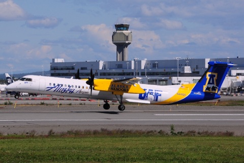 N441QX - DHC-8-402Q - Horizon Air - ANC - 02-07-2014