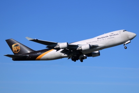 N574UP - 747-44AF - United Parcel Service (UPS) - ANC - 02-07-2014