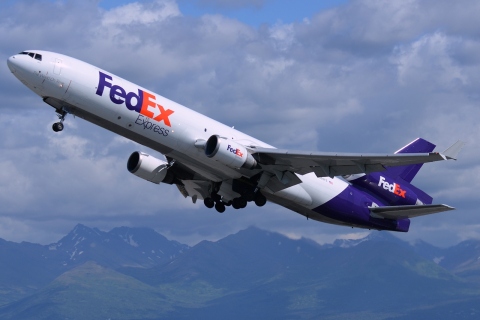 N590FE - MD-11F - Federal Express (FedEx) - ANC - 02-07-2014