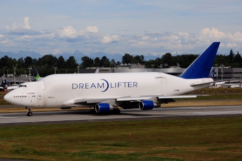 N718BA - 747-4H6(LCF) - Boeing Dream Lifter - PAE - 25-06-2014