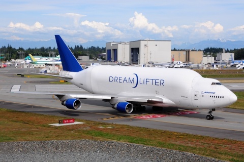 N718BA - B747-4H6(LCF) - Boeing Dream Lifter - PAE - 25-06-2014b