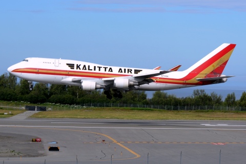 N744CK - 747-446BCF - Kalitta Air - ANC - 02-07-2014