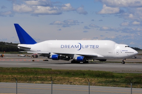 N747BC - B747-4J6(LCF) - Boeing Dream Lifter - ANC - 02-07-2014