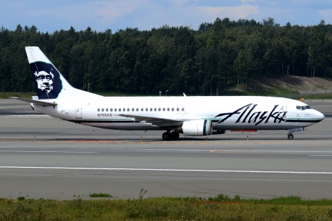 N765AS - 737-4Q8F - Alaska Airlines - ANC - 01-07-2014