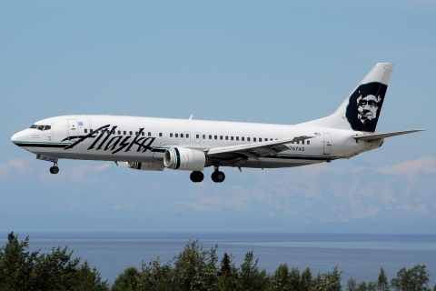 N767AS - 737-490 - Alaska Airlines - ANC - 01-07-2014
