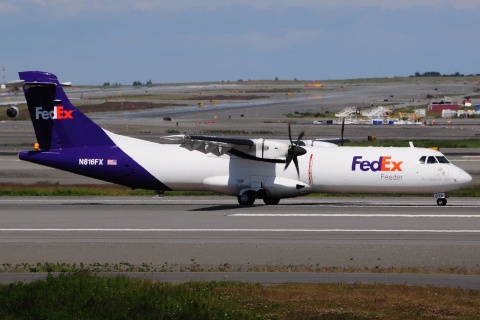 N816FX - ATR 72-212 - Federal Express (FedEx) - ANC - 01-07-2014