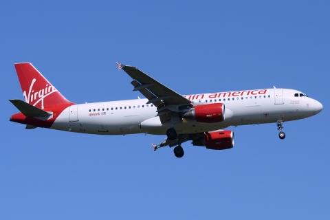 N851VA - A320-214 - Virgin America - SEA - 24-06-2014