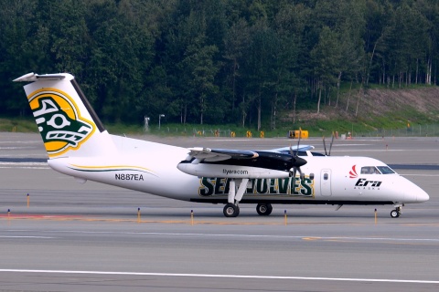 N887EA - Beech 1900D - Ravn Connect - ANC - 01-07-2014