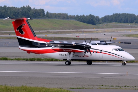 N891EA - DHC-8-102A - Ravn Alaska - ANC - 01-07-2014
