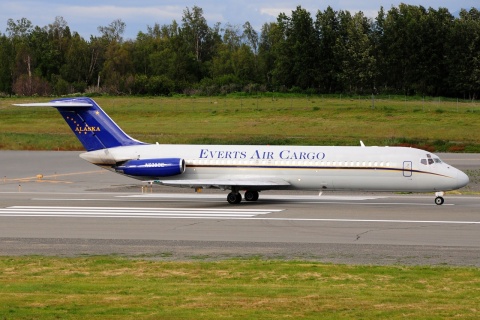 N930CE - DC-9-33RC - Everts Air Cargo - ANC - 30-06-2014