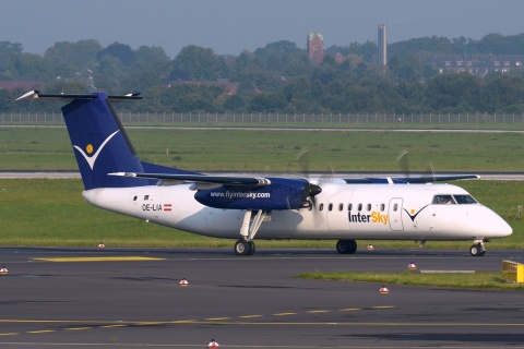 OE-LIA - DHC-8-311 - InterSky - DUS - 21-08-2014