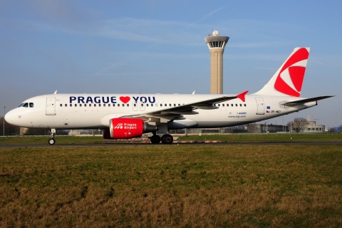 OK-MEI - A320-214 - CSA Czech Airlines - CDG - 16-03-2014