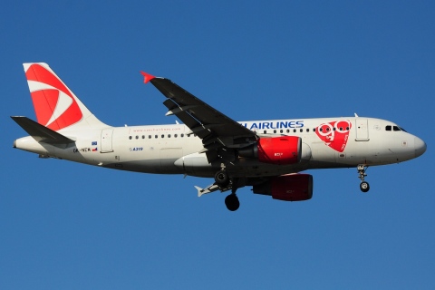 OK-NEM - A319-112 - CSA Czech Airlines - OTP - 14-02-2014