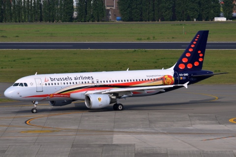 OO-SND - A320-214 - Brussels Airlines - BRU - 05-05-2014