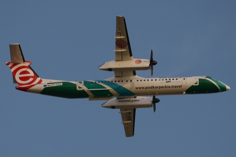 SP-EQE - DHC-8-402Q - Eurolot - FCO - 17-06-2014