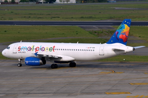 SP-HAB - A320-232 - Small Planet Airlines Poland - BRU - 05-05-2014