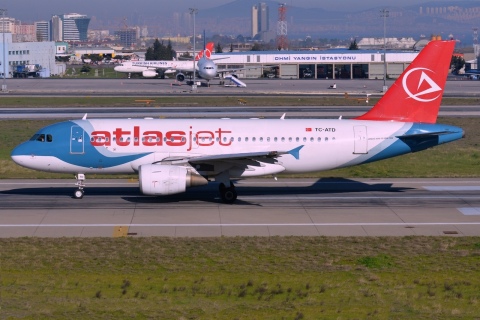 TC-ATD - A319-112 - Atlasjet - IST - 31-03-2014b