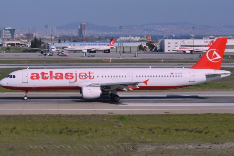 TC-ATF - A321-211 - Atlasjet - IST - 30-03-2014