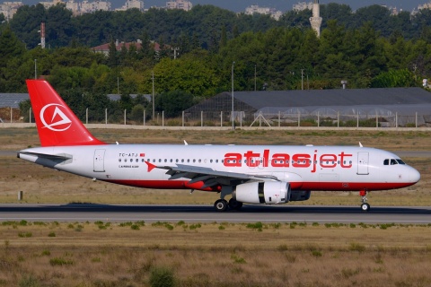 TC-ATJ - A320-233 - Atlasjet - AYT - 25-08-2014