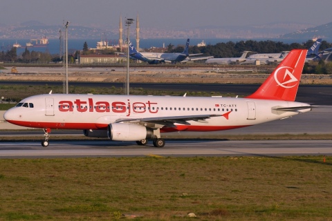 TC-ATT - A320-233 - Atlasjet - IST - 30-03-2014