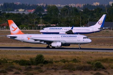 TC-FBJ - A320-232 - Freebird Airlines - AYT - 26-08-2014