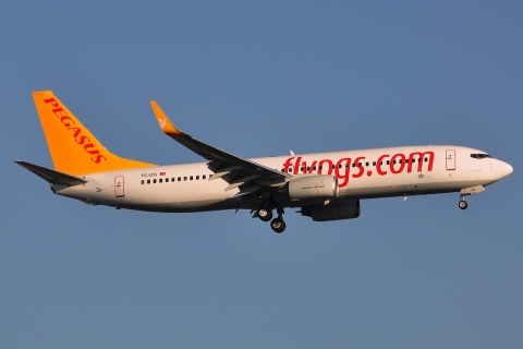 TC-IZG - 737-8AS(WL) - Pegasus - IST - 31-03-2014