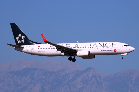 TC-JFH - 737-8F2(WL) - Turkish Airlines - AYT - 22-08-2014