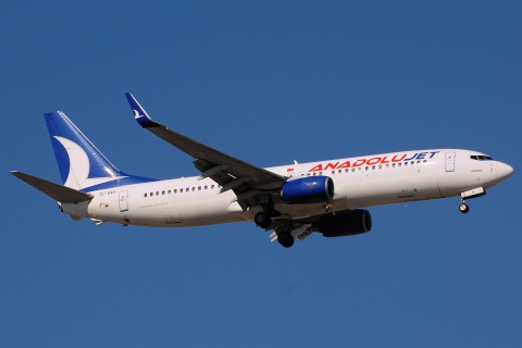 TC-SAH - 737-8FH(WL) - Anadolu Jet - AYT - 23-08-2014