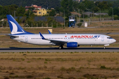 TC-SAH - 737-8FH(WL) - Anadolu Jet - AYT - 26-08-2014