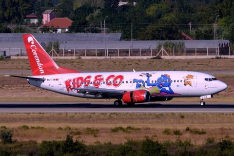 TC-TJB - 737-3Q8 - Corendon Airlines - AYT - 26-08-2014